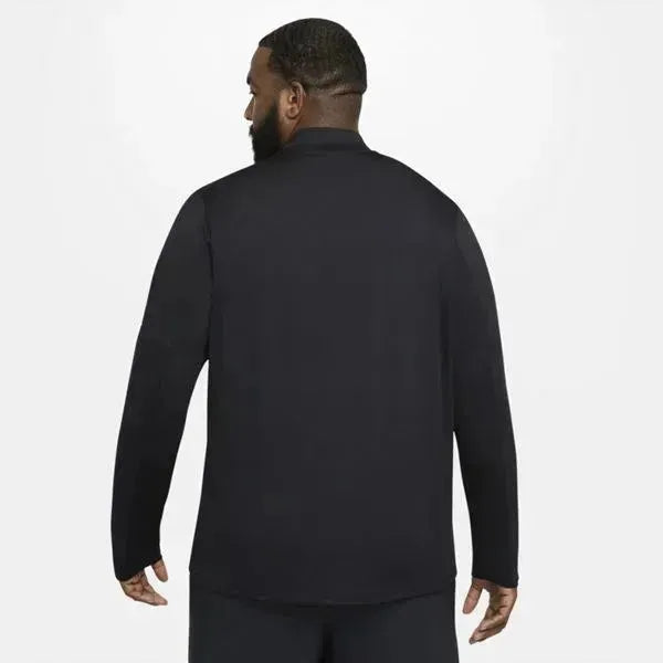 Nike Dri-FIT rövid cipzáras futófelső, férfi Hosszú ujjú Póló