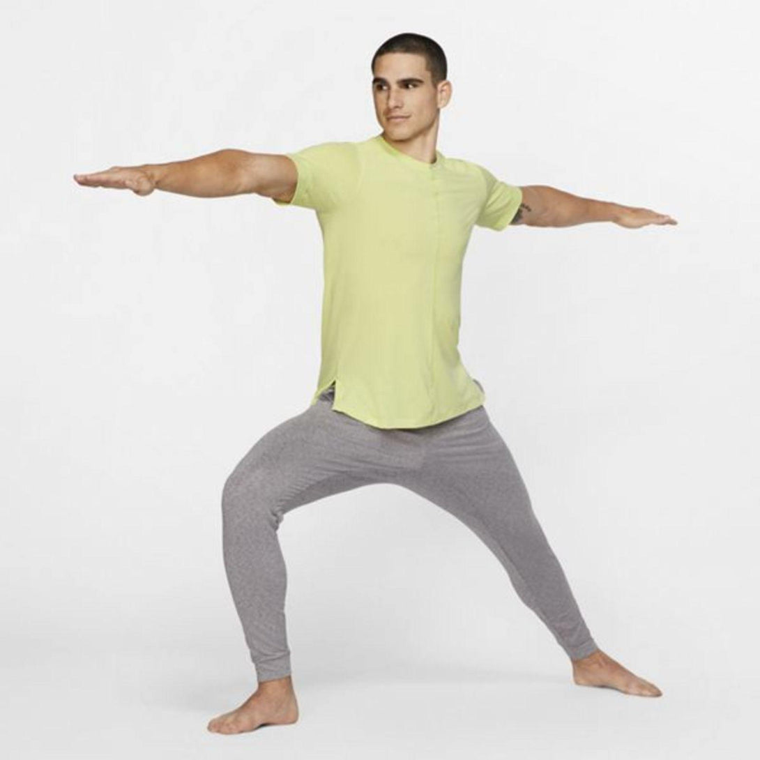 Nike Dri-Fit Top SS Yoga póló, Lime - Sportmania.hu