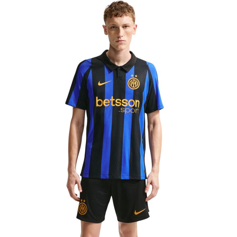 Nike Inter Milan Match 2026/27 Men's Jersey Blue- fekete férfi póló II2736409