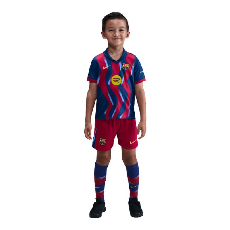 Nike Junior FC Barcelona Stadium Kids Set futball labda