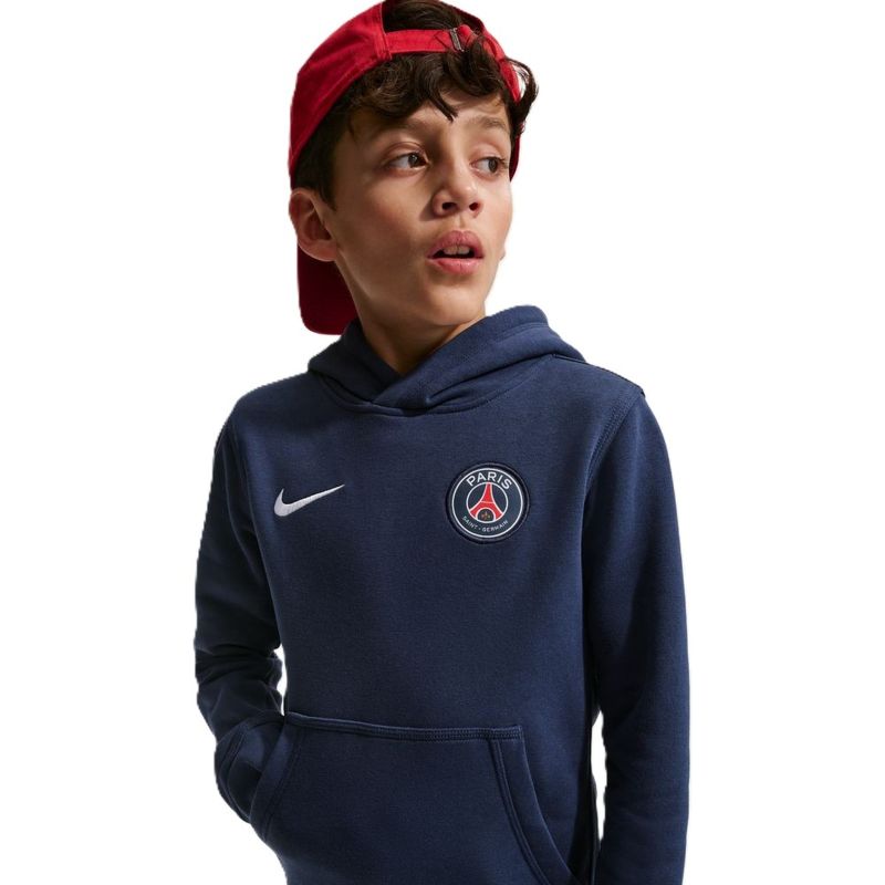 Nike Junior PSG Club II gyerek kapucnis pulóver