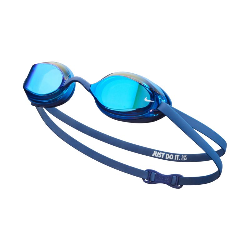 Nike Legacy Comfort Blue Swimming Goggles NESSF132-440OS
