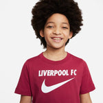Nike Liverpool FC Swoosh Y Jr DJ1535 608 T-shirt Póló Ruházat Póló - Sportmania.hu
