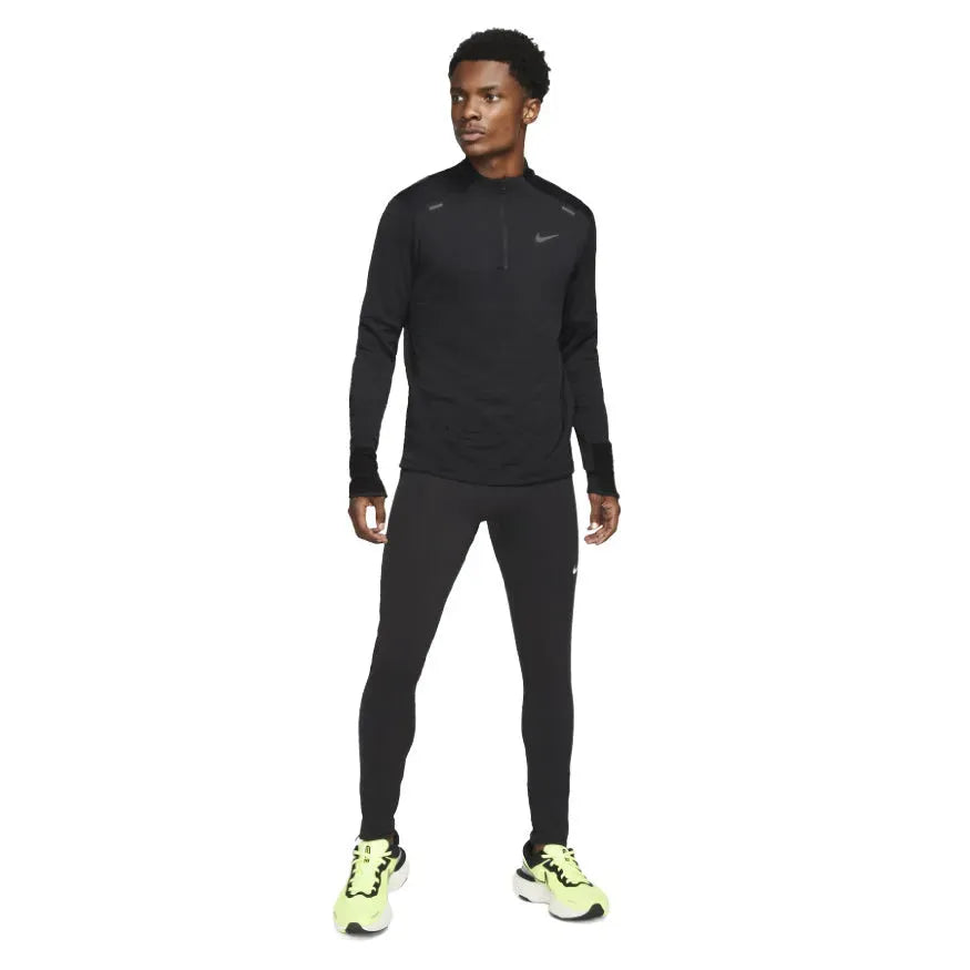 Nike_ N Therma-FIT Repel EleMt 1/4-Zip Running Top Hosszú ujjú férfi Hosszú ujjú póló