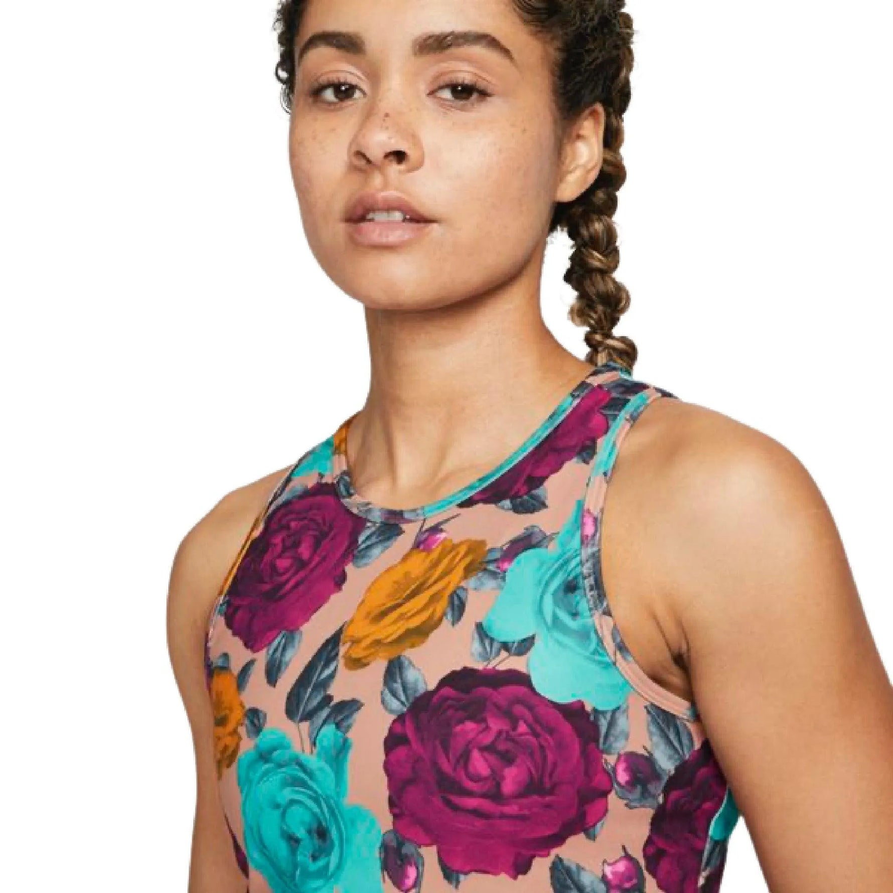 Nike_ Nike Dri-FIT Icon Clash-Womens Slim Printed Tank Atléta - Sportmania.hu