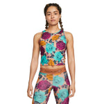 Nike_ Nike Dri-FIT Icon Clash-Womens Slim Printed Tank női Atléta
