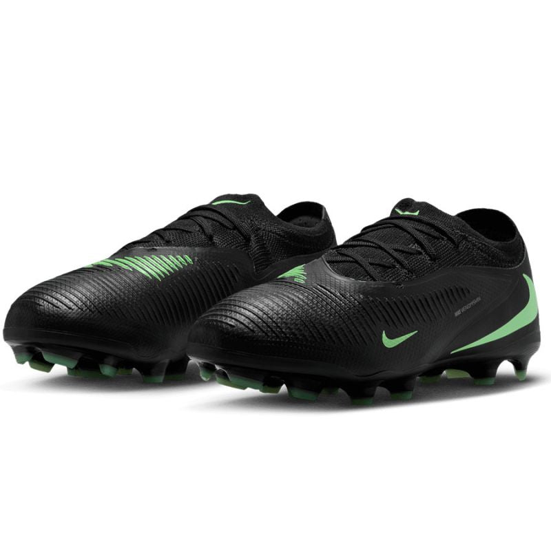 Nike Phantom 6 Low Pro FG/MG fekete cipő HM9204-001
