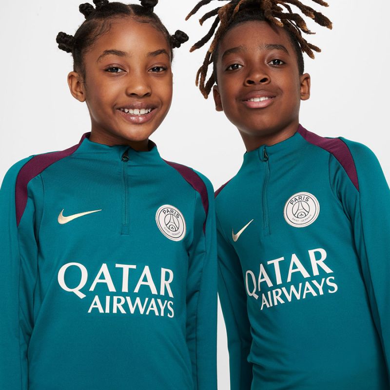 Nike PSG Strike Drill Top Jr FN9940-382 sweatshirt Pulóver - Sportmania.hu