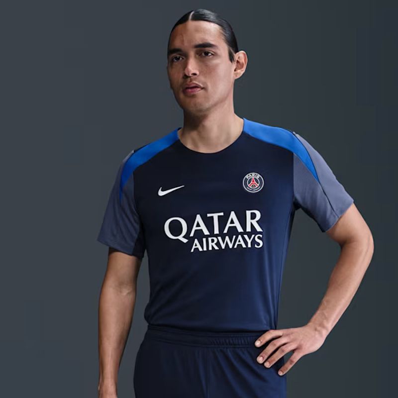 Nike PSG Strike Men's T-Shirt Navy kék férfi póló HJ7758411