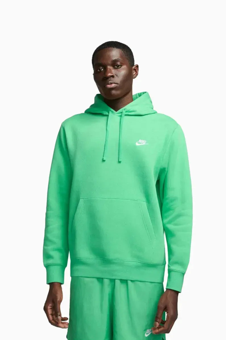 Nike Sportswear Club Fleece kapucnis pulóver, zöld - Sportmania.hu