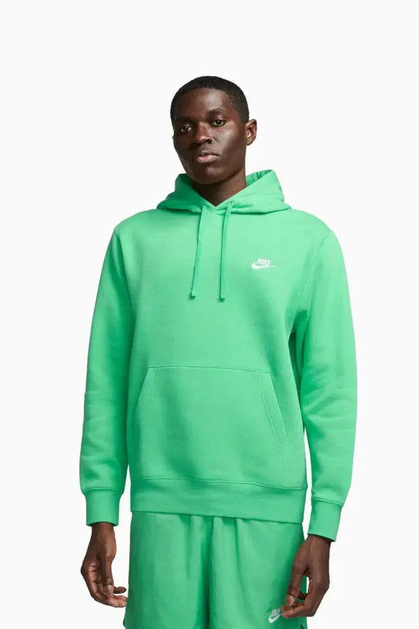 Nike Sportswear Club Fleece kapucnis pulóver, zöld - Sportmania.hu