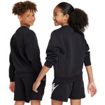 Nike Sportswear Club Fleece Kids' Sweatshirt fekete gyerek pulóver