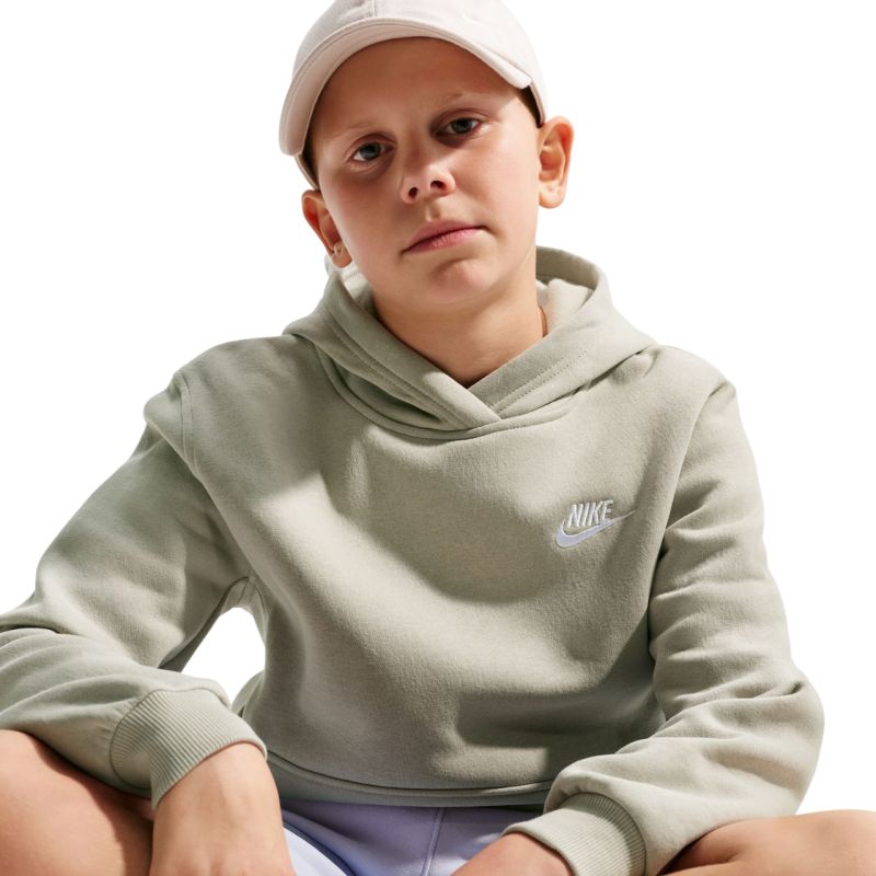 Nike Sportswear Club Fleece Kids' Sweatshirt Light zöld gyerek pulóver