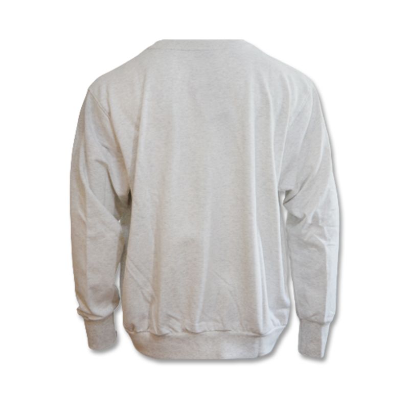 Nike Standard Issue Crew Sweatshirt Birch Basketball Heather/Pale Ivory - férfi pulóver DA6741-051