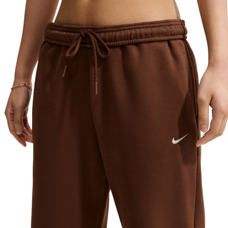 Nike Studio Fleece Medium Weigh Women's Brown barna női nadrág IM8078259