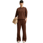 Nike Studio Fleece Medium Weigh Women's Brown barna női nadrág IM8078259