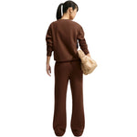 Nike Studio Fleece Medium Weigh Women's Brown barna női nadrág IM8078259
