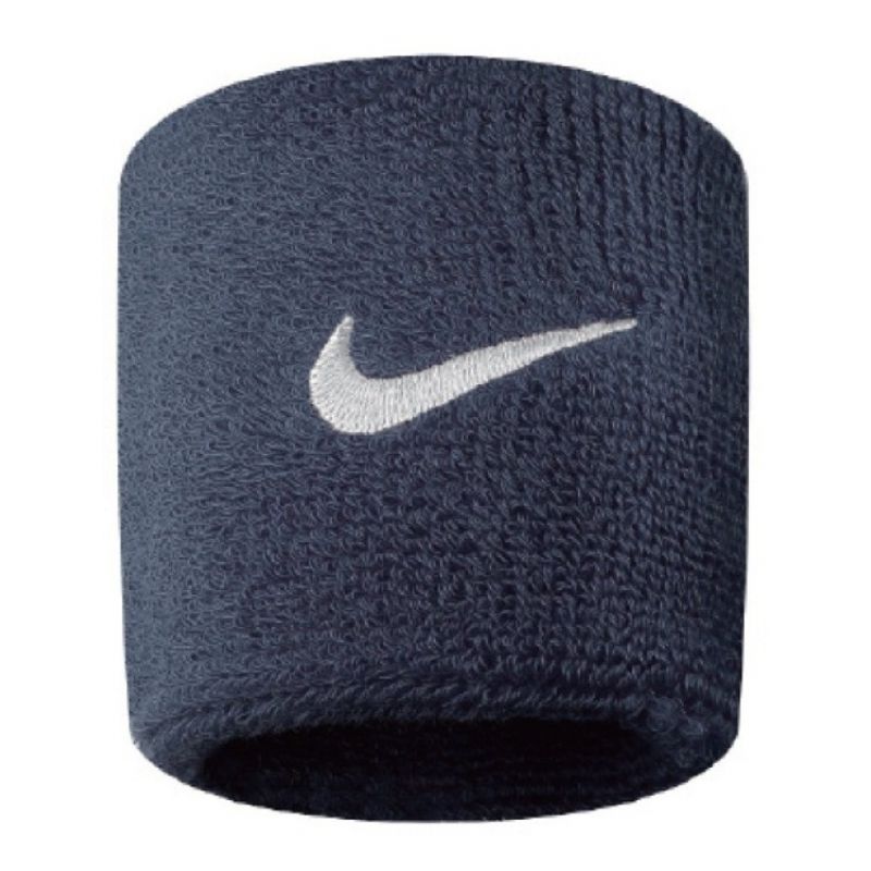 Nike Swoosh wristband 2pcs navy kék karszalag NN04416