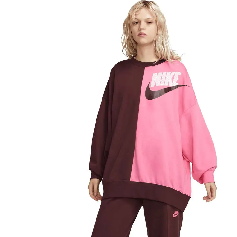 Nike_ W NSW FT FLC OOS CREW DNC Pulóver