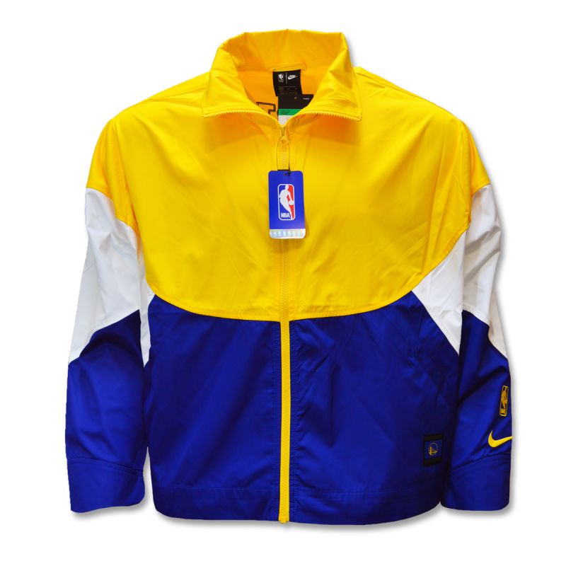 Women's Nike Performance NBA State Warriors Windbreaker - arany női kabát AV0641-728