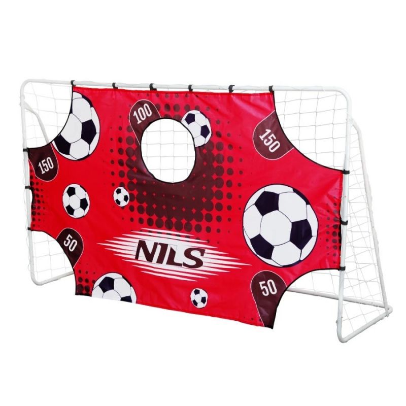 Nils Extreme Goal with net and aiming panel Nils BR240P 2in1 240x150cm 10-10-821