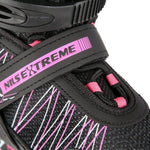 Nils Extreme NH11912 A 2in1 roller skates with replaceable hockey blade 31-34 Jr 16-21-045 fekete görkorcsolya, gyerek