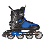 NH18188A 2in1 BLACK-ORANGE SIZE L(39-43) ROLLER SKATES WITH HOCKEY SLEEVE NILS EXTREME narancssárga görkorcsolya