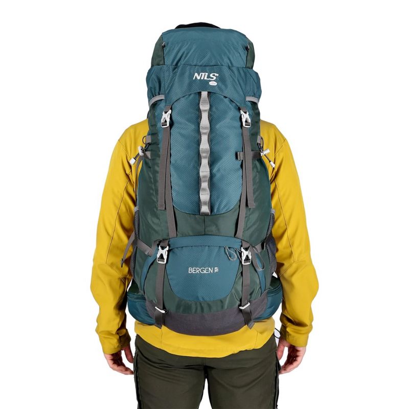 Nils Extreme NILS Camp NC1949 hiking backpack green Bergen 65l zöld hátizsák