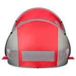 Nils Extreme NILS CAMP NC3142 Self-Placing Beach Tent Red-Gray