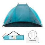 Nils Extreme NILS CAMP NC8030 beach tent turquoise 260x120x120 cm türkiz hátizsák