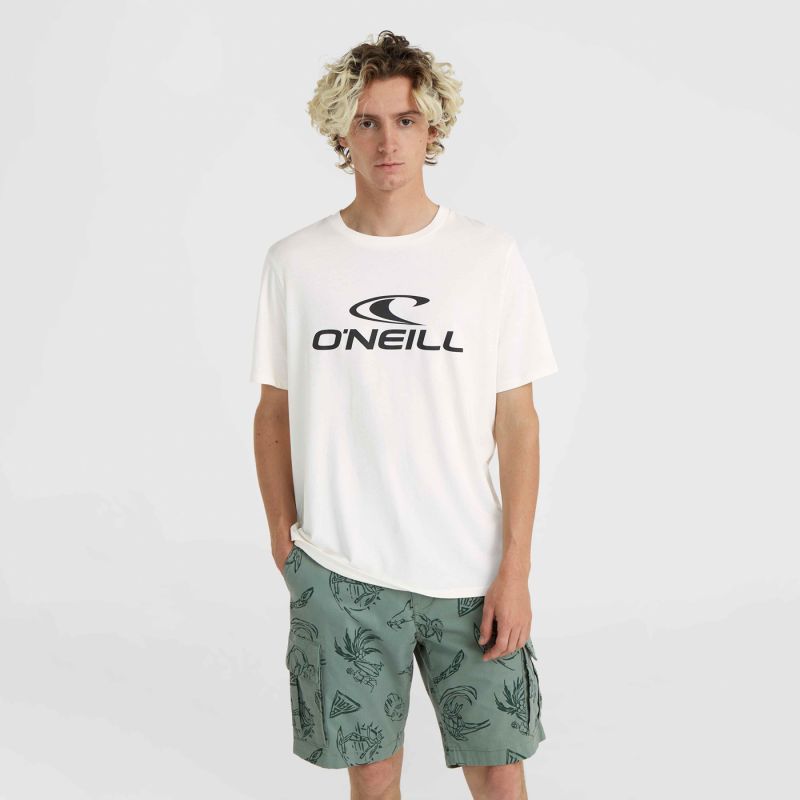 O'Neill Logo T-shirt fehér férfi póló