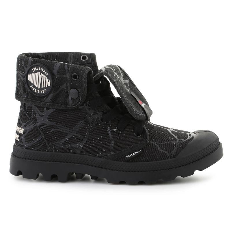 Palladium Men's Baggy Hopper Tunnels High Top Sneakers fekete férfi utcai cipő 04625-008