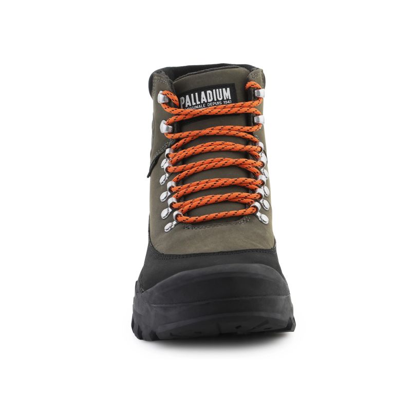Palladium PALLARIDER THINS WP+ Olive Night/Black 79540-361-M