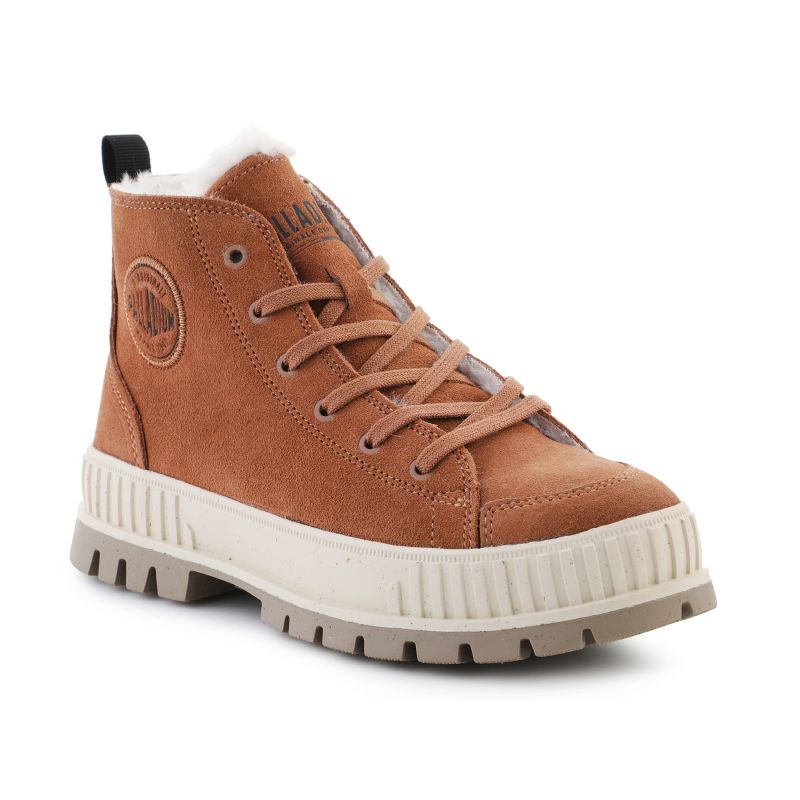 Palladium PALLASHOCK ZIP WARM 74353-257-M Mahogany 74353-257