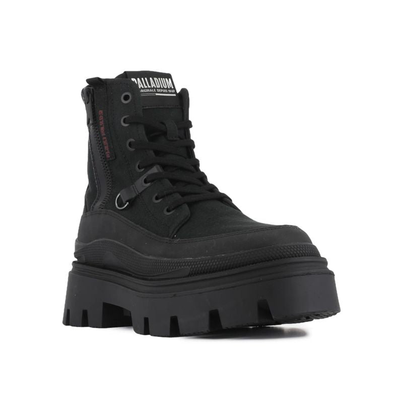 Palladium PALLASQUAD ZIP TX 99532-008-M Black 99532-008