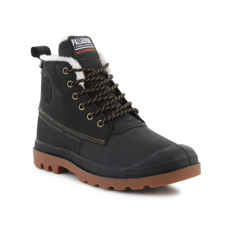 Palladium Pampa Duck Wl Wp+ Black 79547-008-M