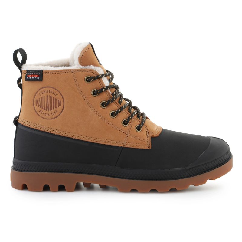 Palladium Pampa Duck Wl Wp+ Dear Brown 79547-254-M