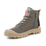 Palladium Pampa Hi Layer Zip Major pulóver, barna