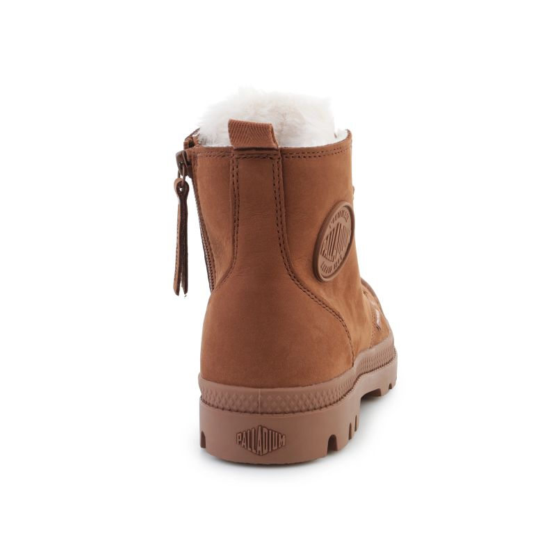 Palladium Pampa HI ZIP WL Raw Brown barna pulóver 95982-291-M