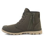 Palladium Pampa Lite+ Zip Wp+ Night utcai cipő, oliva
