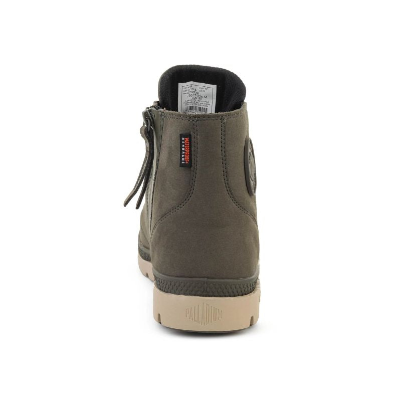 Palladium Pampa Lite+ Zip Wp+ Night utcai cipő, oliva