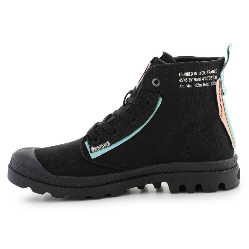 Palladium Pampa Underlayer W Black shoes Utcai női 99183-008-M