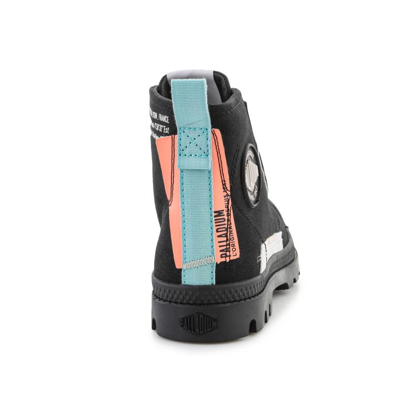 Palladium Pampa Underlayer W Black shoes Utcai női 99183-008-M