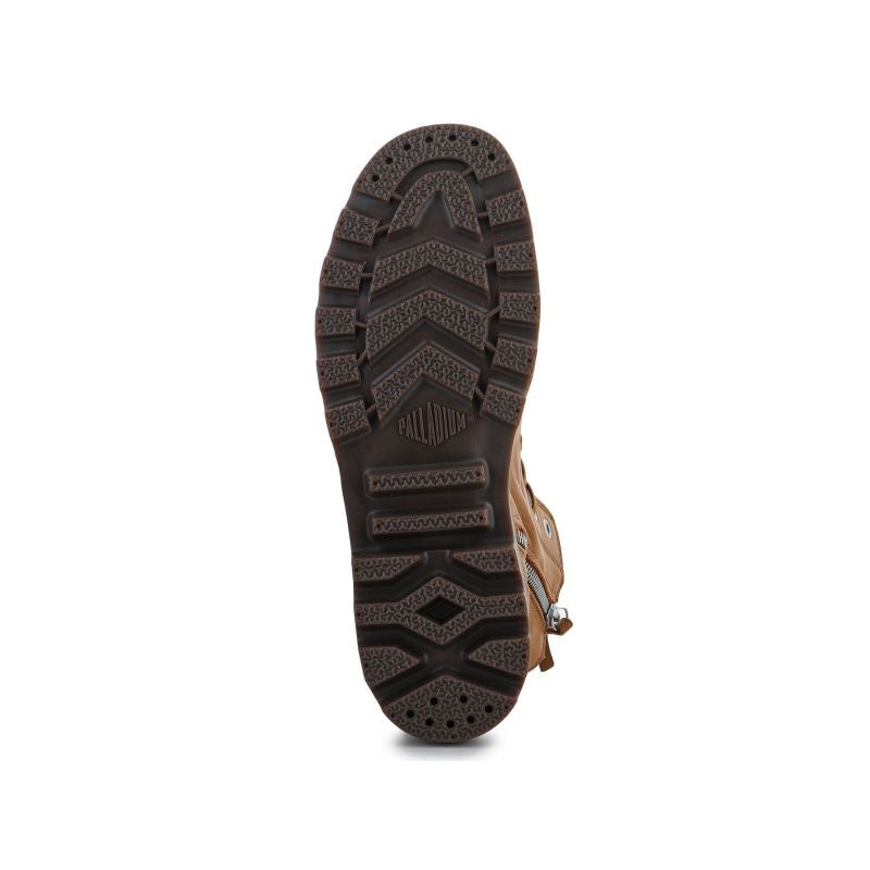 Palladium Pampa Zip Lth Ess U shoes Dear Brown Utcai unisex 76888-252-M