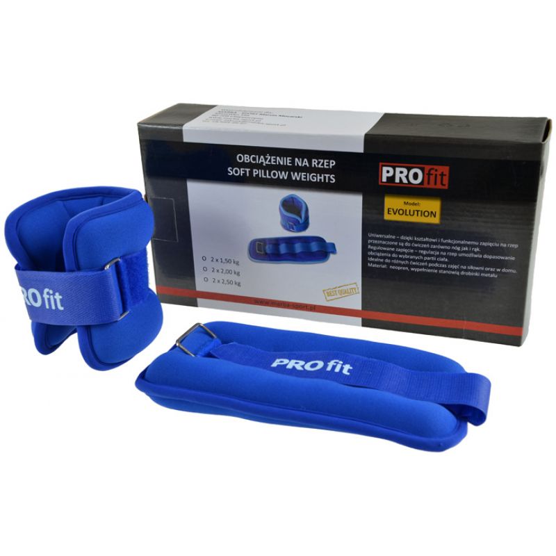 PROfit Evolution 2x0.5kg weights for arms and legs Edzőfelszerelés DK3310
