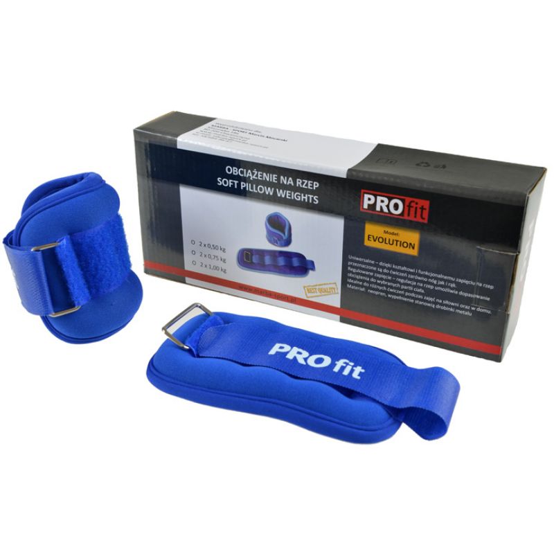 PROfit Evolution 2x0.5kg weights for arms and legs Edzőfelszerelés DK3310