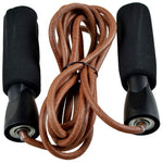 PROfit LEATHER SKIPPING ROPE WITH WEIGHT FIT DK edzőfelszerelés DK1023