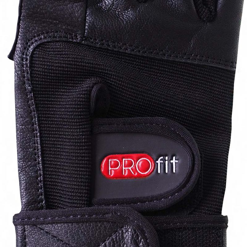 PROfit Pro Bodybuilding Black Fitness kesztyű 1615