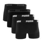Puma Basic Men's Boxer Shorts 4-pack 938198 fekete férfi