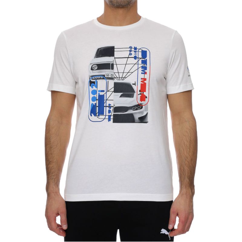Puma BMW Motorsport Graphic Tee M 531194-02 Póló Ruházat Póló - Sportmania.hu